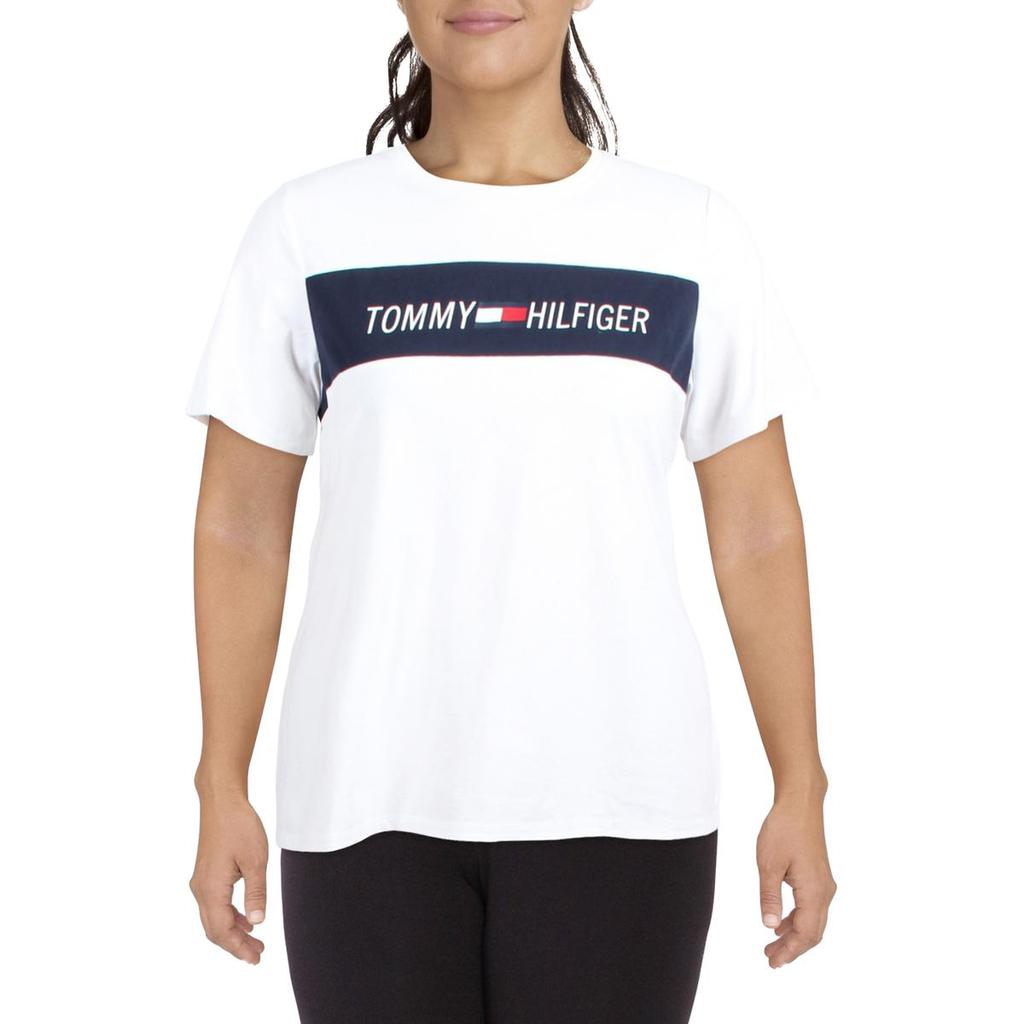 Tommy Hilfiger Sport Womens Plus Fitness Running T-Shirt商品第2张图片规格展示