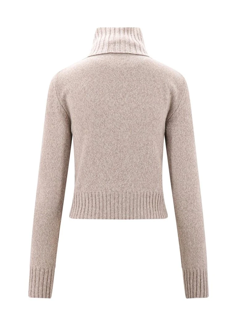 商品AMI|Ami High-Neck Knitted Jumper,价格¥1423,第2张图片详细描述