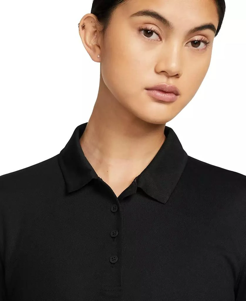 商品NIKE|Women's Dri-FIT Victory Short-Sleeve Golf Polo Shirt,价格¥314,第3张图片详细描述