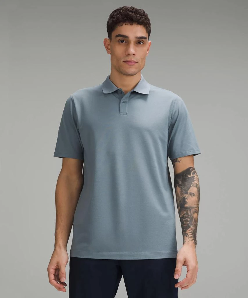 商品Lululemon|Classic-Fit Pique Short-Sleeve Polo Shirt,价格¥635,第5张图片详细描述