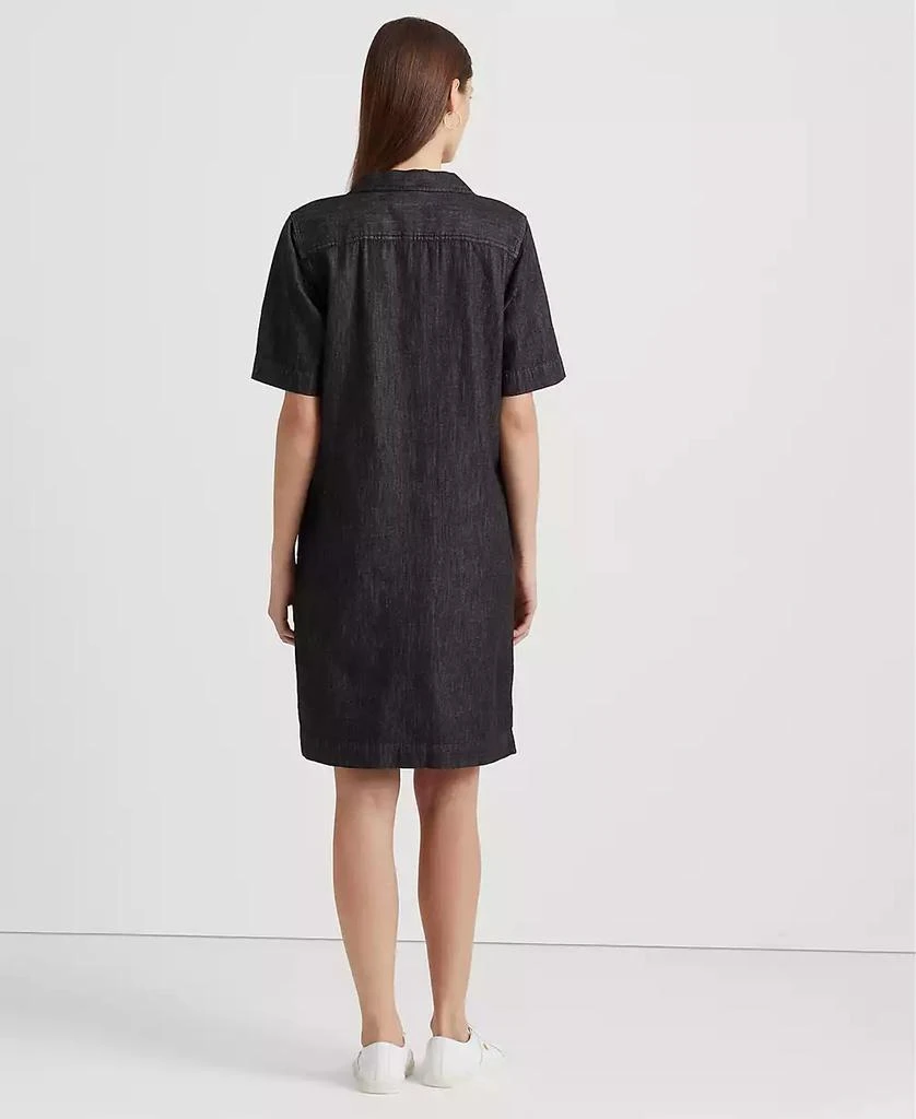 商品Ralph Lauren|Denim Cotton Shift Dress,价格¥772,第2张图片详细描述