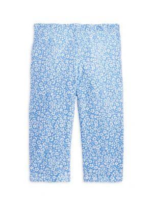 商品Ralph Lauren|Baby Girl's Reversible Floral Interlock Leggings,价格¥74,第2张图片详细描述