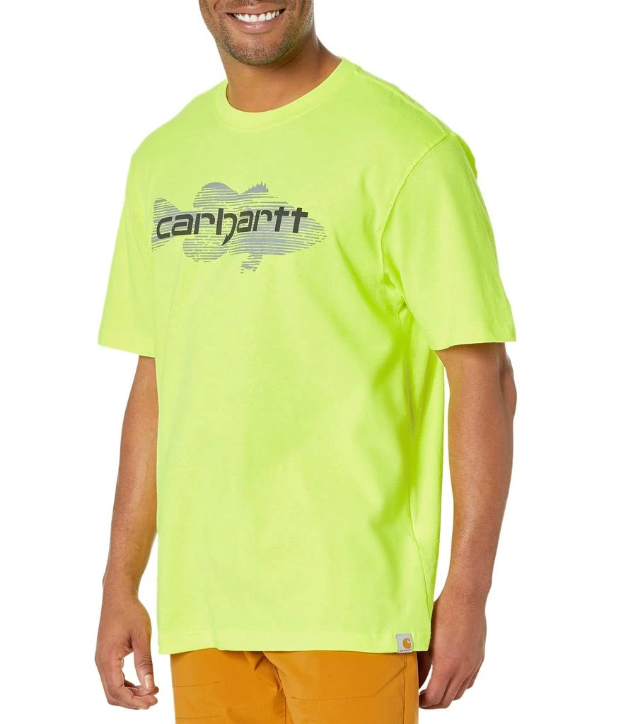 商品Carhartt|Loose Fit Heavyweight Short Sleeve Fish Graphic T-Shirt,价格¥185,第1张图片