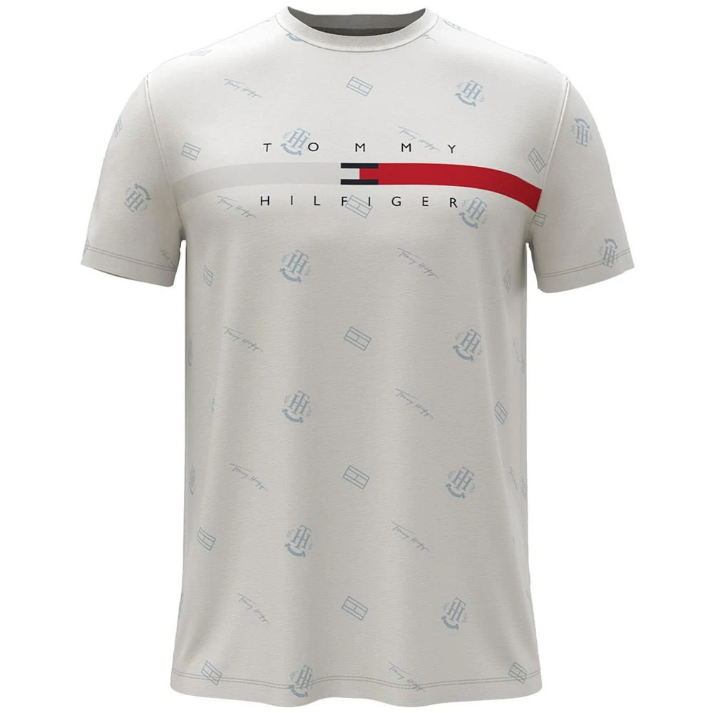 商品Tommy Hilfiger|Men's Flag Stripe Critter Logo Graphic T-Shirt,价格¥181,第1张图片