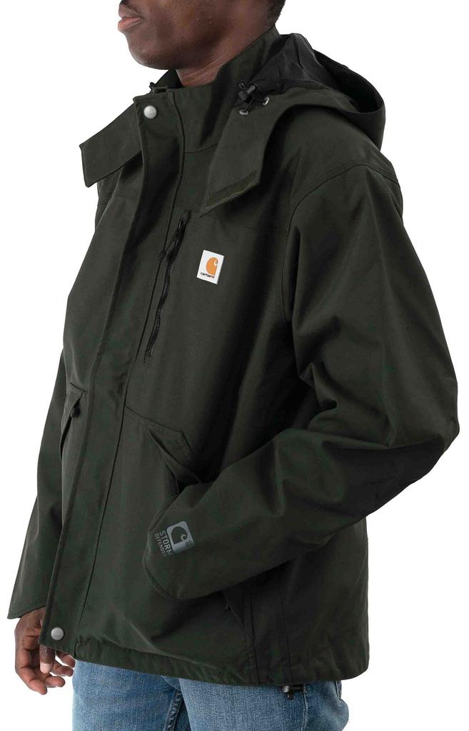 (J162) Shoreline Waterproof Breathable Jacket - Olive商品第2张图片规格展示