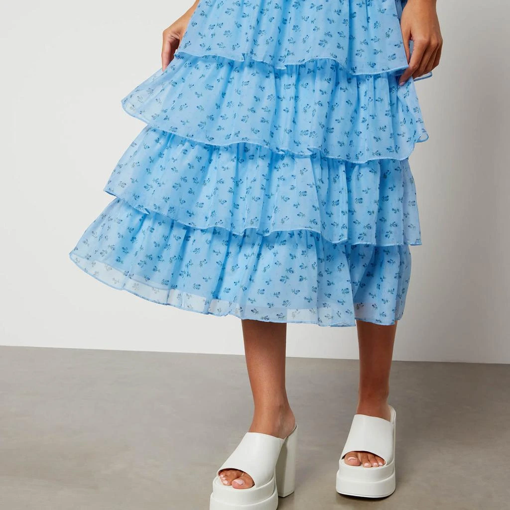 商品Sister Jane|Sister Jane Dream Esme Taffeta Tiered Ruffle Dress,价格¥865,第3张图片详细描述