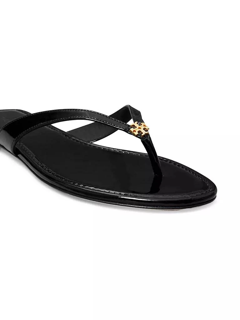 商品Tory Burch|Capri Leather Flip Flops,价格¥1314,第5张图片详细描述