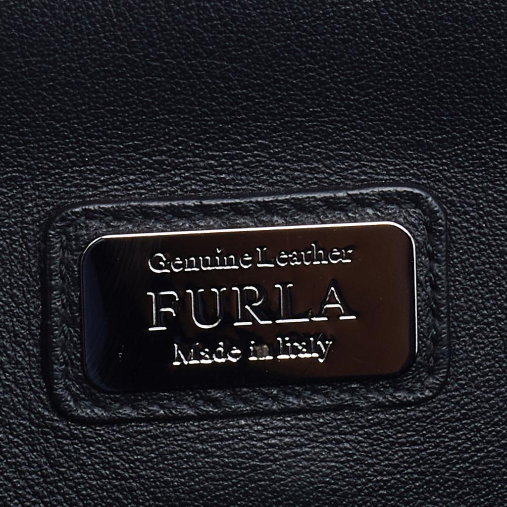 Furla Black Leather Diana Shoulder Bag商品第9张图片规格展示