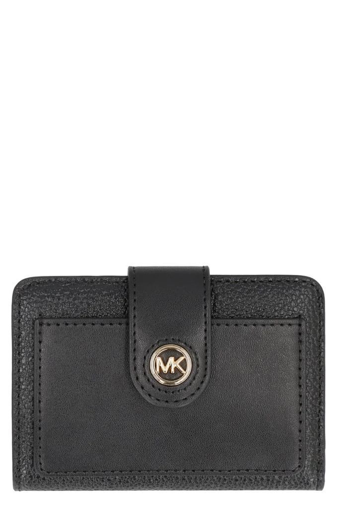 商品Michael Kors|Michael Kors Mercer Leather Wallet,价格¥933,第1张图片