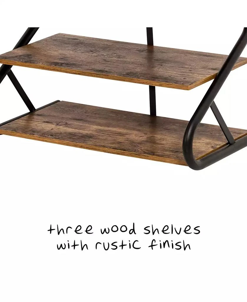 Rustic 3-Level Shoe Rack 商品