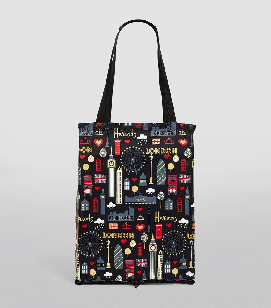 【HARRODS】Logo Pocket Shopper Bag エコバッグ Harrods Logo Pocket Shopper Bag | Harrods US