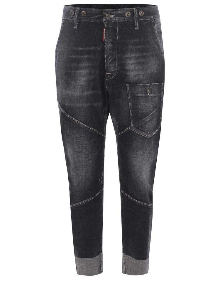 商品DSQUARED2|Dsquared2 Stonewashed Tapered Leg Jeans,价格¥3494,第1张图片