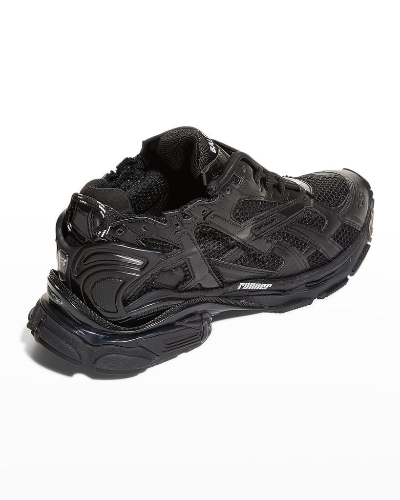 商品Balenciaga|Men's Runner Cage Mesh Sneakers, Noir,价格¥7936,第5张图片详细描述