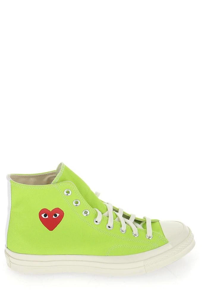 商品Comme des Garcons|Comme des Garçons Play Hear Print Lace-Up Sneakers,价格¥771,第2张图片详细描述