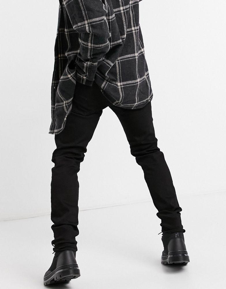 商品G-Star|G-Star 3301 slim jeans in black Exclusive at ASOS,价格¥616,第4张图片详细描述