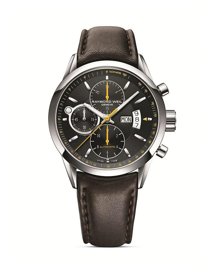 商品Raymond Weil|Freelancer Automatic Chronograph, 42mm,价格¥17669,第1张图片