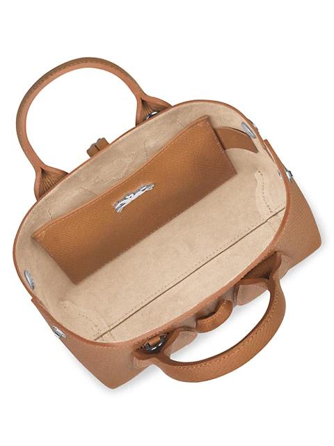 XS Roseau Leather Top Handle Bag商品第2张图片规格展示