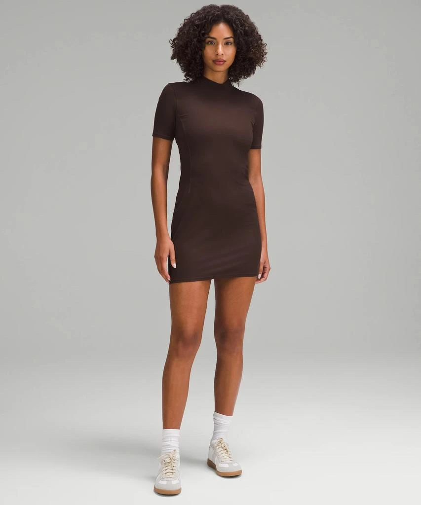 商品Lululemon|All Aligned Ribbed Short-Sleeve Dress,价格¥539,第1张图片