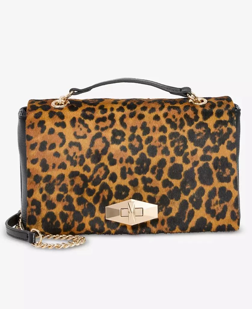 商品INC International|Soft Ajae Leopard-Print Shoulder Bag, Macy's Exclusive,价格¥323,第1张图片