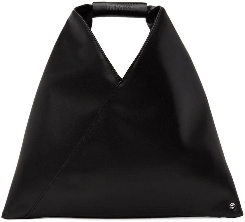 商品MAISON MARGIELA|SSENSE Exclusive Black Nano Faux-Leather Triangle Tote,价格¥1118,第1张图片