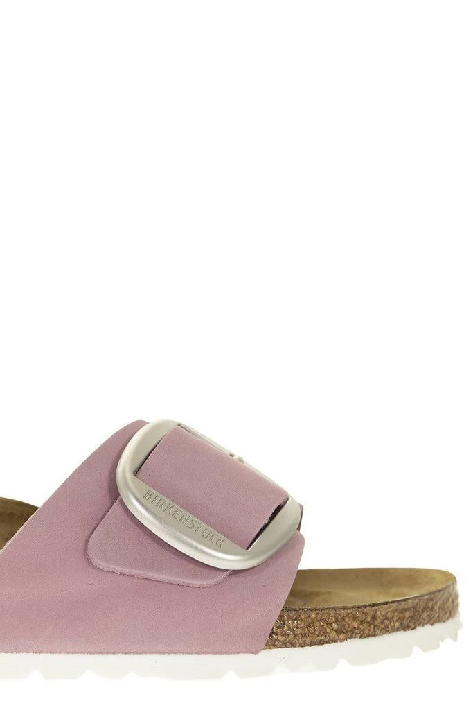 BIRKENSTOCK MADRID BIG BUCKLE - Nubuck leather slipper with buckle 商品