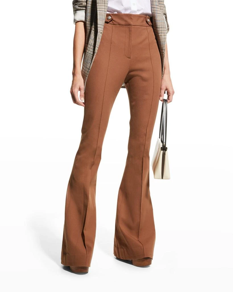 商品VERONICA BEARD|Elsbury Flare-Leg Pants,价格¥1493,第1张图片