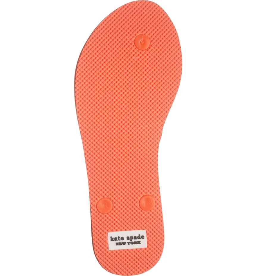 商品Kate Spade|feldon patterned flip-flop sandal,价格¥76,第5张图片详细描述