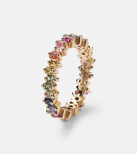 商品Suzanne Kalan|Rainbow 18kt gold ring with sapphires,价格¥30355,第4张图片详细描述