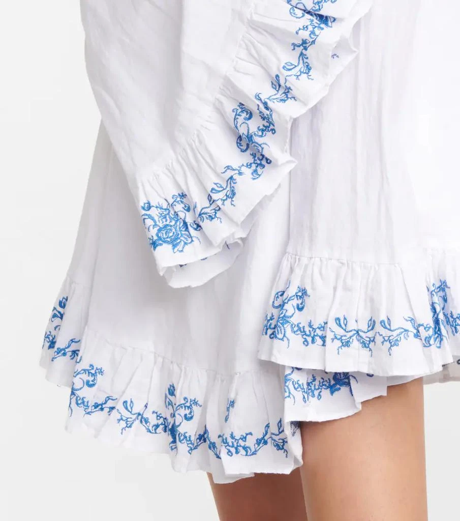 商品CAROLINE CONSTAS|Brynn linen kaftan,价格¥1852,第5张图片详细描述