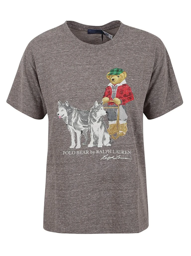 商品Ralph Lauren|Polo Ralph Lauren Bear Printed Crewneck T-Shirt,价格¥681,第1张图片