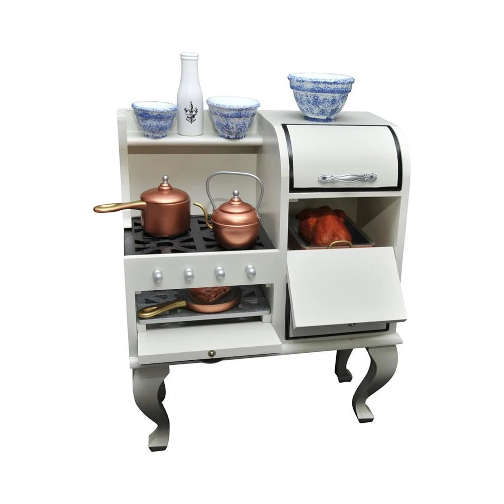1930's Style Wooden Stove with Oven for Dolls 商品