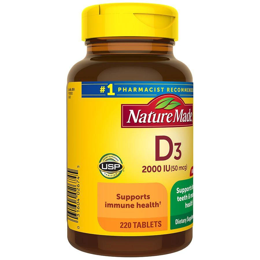 商品Nature Made|维生素 D3 2000 IU（50 mg）片剂,价格¥185,第5张图片详细描述