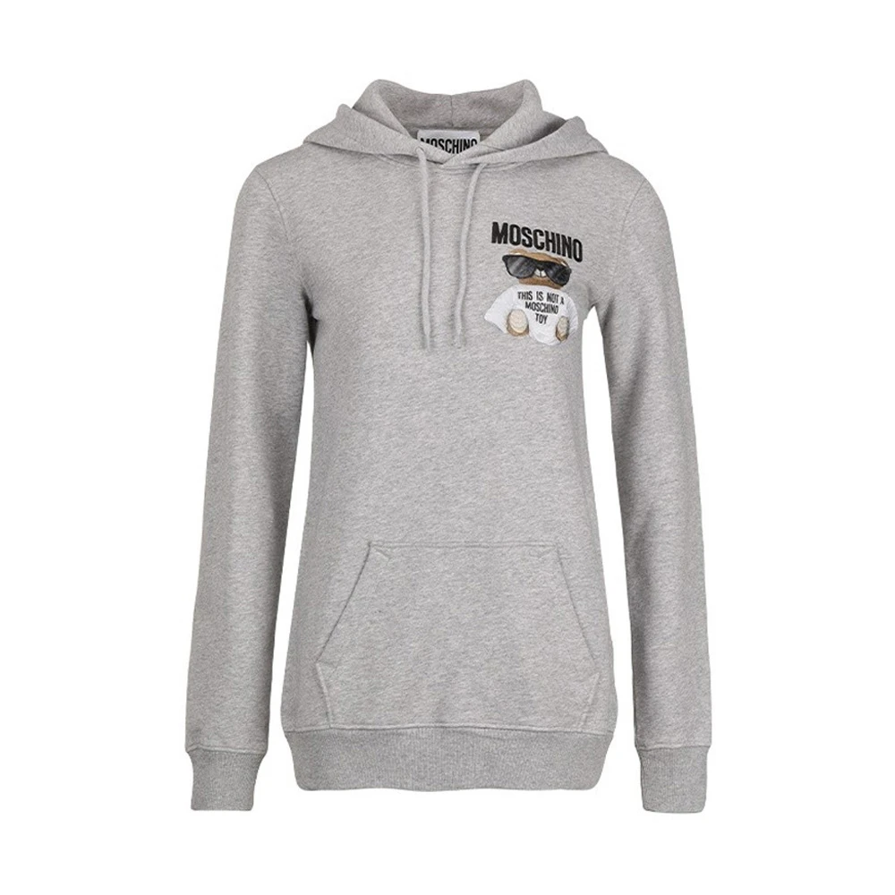 商品Moschino|MOSCHINO 女灰色女士卫衣/帽衫 EV1709-5527-1485,价格¥2247,第1张图片