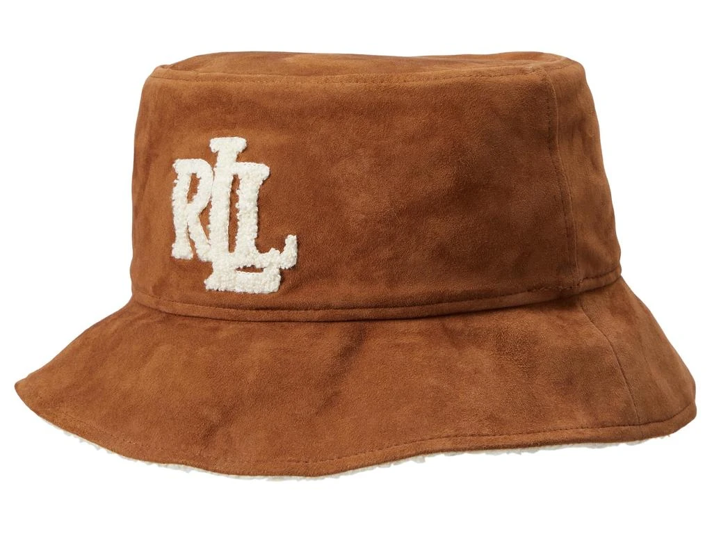 商品Ralph Lauren|Suede Bucket with Faux Sherpa,价格¥1257,第1张图片