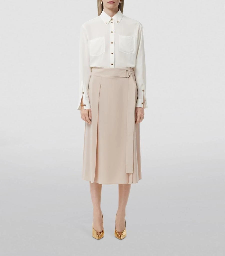 Silk TB Monogram Shirt 商品