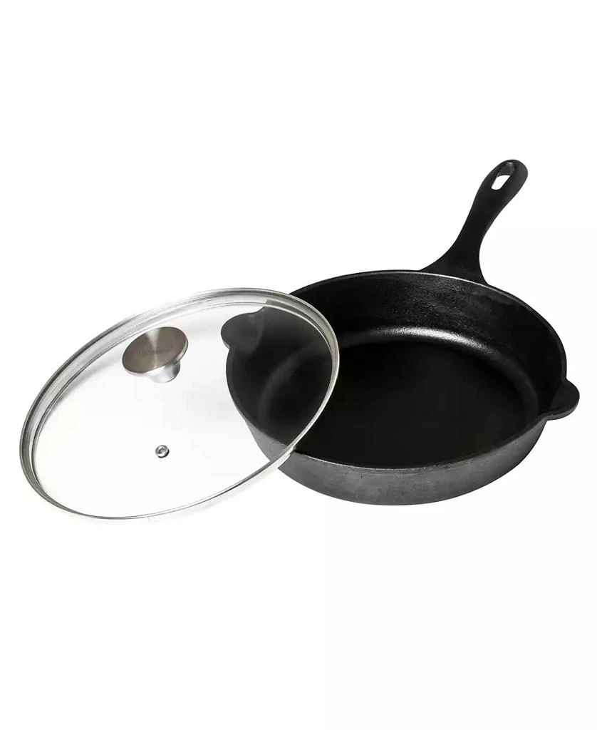 商品Victoria|Glass Lid with Stainless Steel Knob for 10" Skillet,价格¥135,第2张图片详细描述