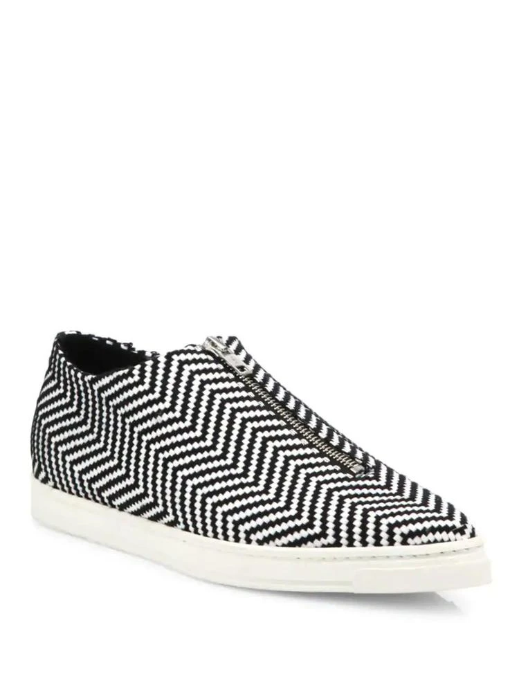 商品Stella McCartney|Sligo Zigzag Zip-Front Sneakers,价格¥1768,第1张图片