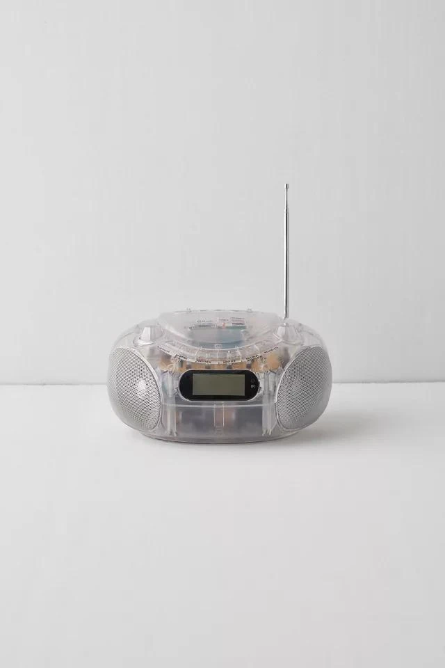 商品Urban Outfitters|Clear Boombox Wireless Speaker,价格¥149,第3张图片详细描述