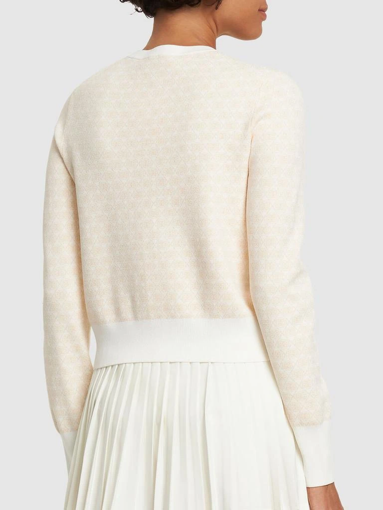 商品Tory Sport|Monogram Cardigan,价格¥1201,第2张图片详细描述