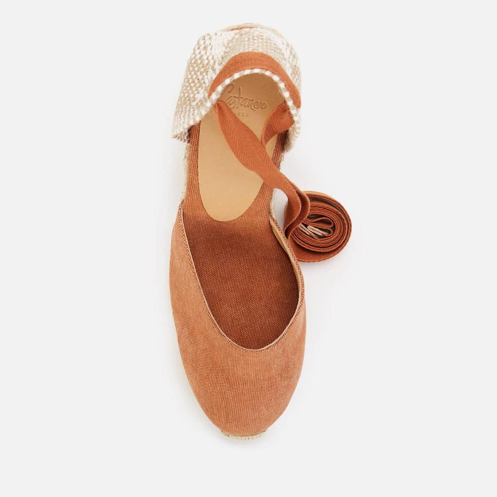 商品CASTAÑER|CASTAÑER WOMEN'S CARINA 8 WEDGED ESPADRILLES - CUERO,价格¥485,第3张图片详细描述