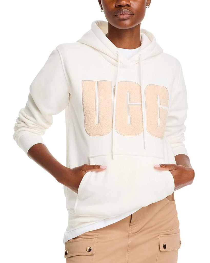 商品UGG|Rey UGGFluff Logo Hoodie,价格¥736,第1张图片