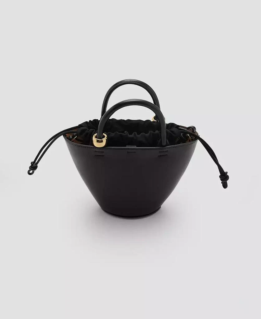 商品Mango|Women's Metallic Detail Mini Shopper Bag,价格¥445,第5张图片详细描述