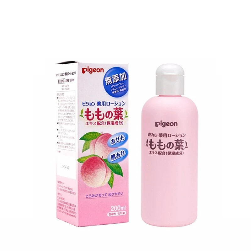 商品Pigeon|日本贝亲婴儿润肤系列 液体爽身粉桃子水痱子水 200ml ,价格¥67,第1张图片