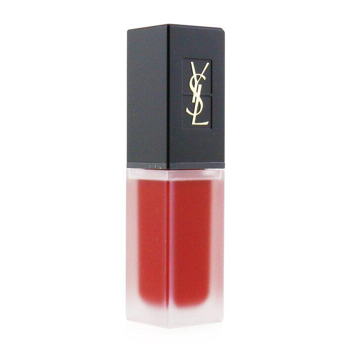 商品Yves Saint Laurent|Yves Saint Laurent 全新圣罗兰天鹅绒唇釉 - # 208 炙红胶片 -208 炙红胶片(6ml/0.2oz),价格¥198,第4张图片详细描述