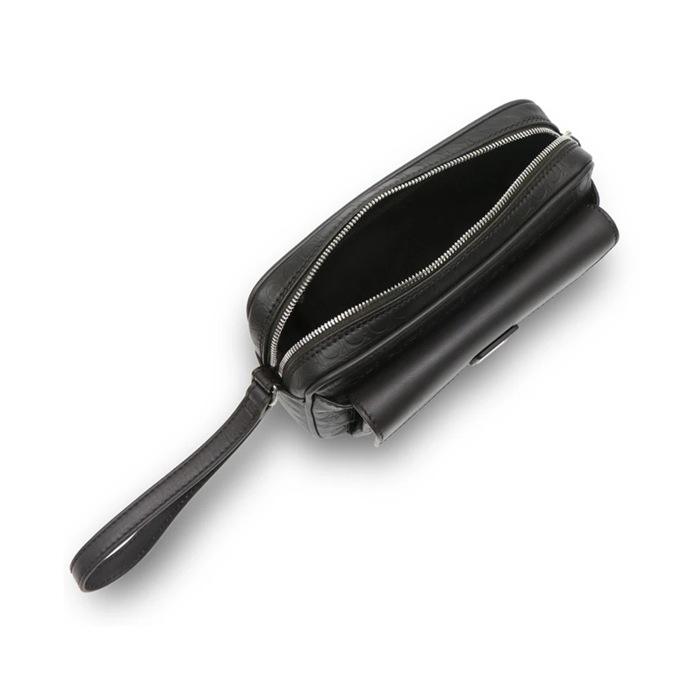 SALVATORE FERRAGAMO 女士棕色经典手拿包 24-9694-587916 商品