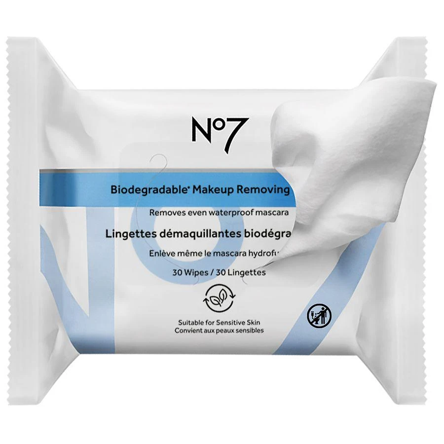 商品No7|Biodegradable Makeup Removing Wipes,价格¥63,第5张图片详细描述