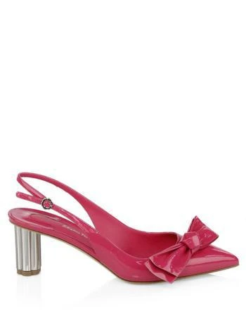 商品Salvatore Ferragamo|Aulla Slingback Leather Pumps,价格¥5398,第5张图片详细描述