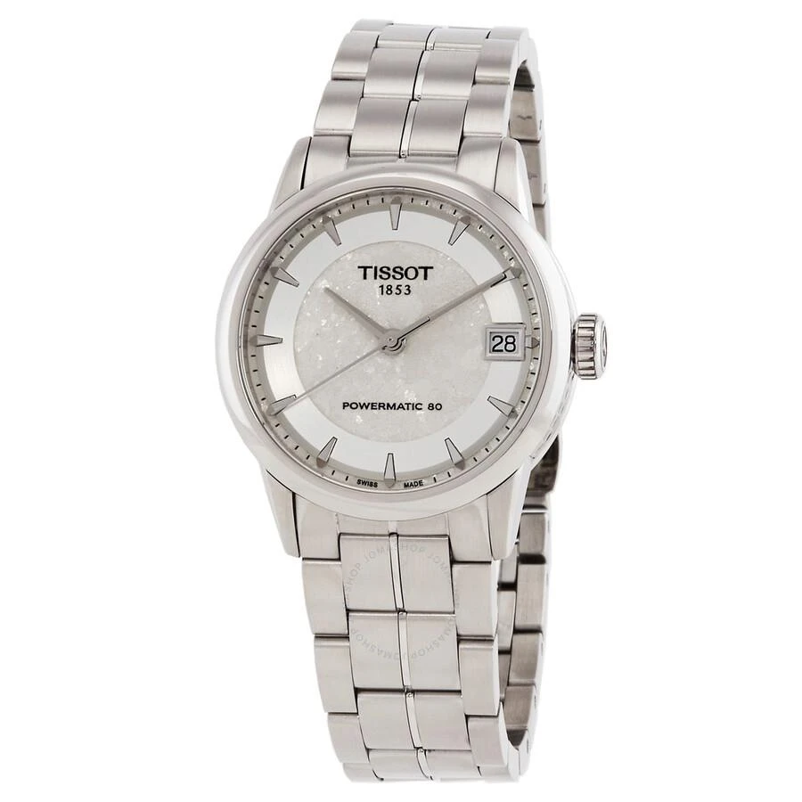 商品Tissot|天梭奢华 Powermatic 80 银色表盘女士机械手表 T086.207.11.031.10,价格¥1856,第1张图片