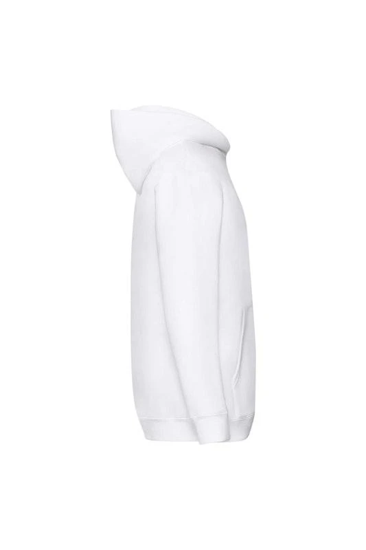 商品The Loom|Fruit Of The Loom Kids Unisex Premium 70/30 Hooded Sweatshirt / Hoodie (White),价格¥204,第2张图片详细描述