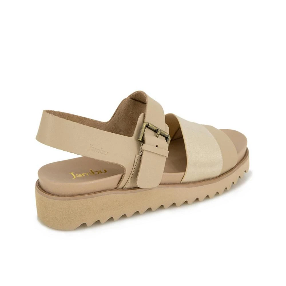 商品Jambu|Women's Georgia Buckle Flat Sandals,价格¥490,第3张图片详细描述